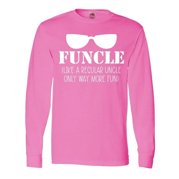 Inktastic Funcle Like a Regular Uncle Only Way More Fun Long Sleeve T-Shirt