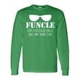 thumbnail image 1 of Inktastic Funcle Like a Regular Uncle Only Way More Fun Long Sleeve T-Shirt, 1 of 5
