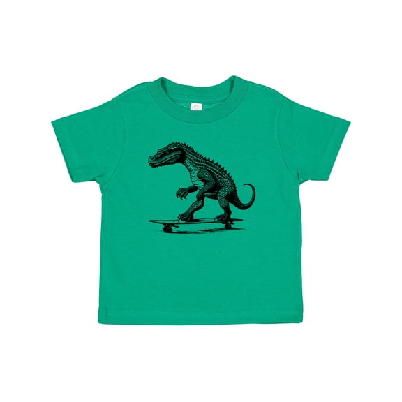 Inktastic Funny Alligator on Skateboard Boys Baby T-Shirt