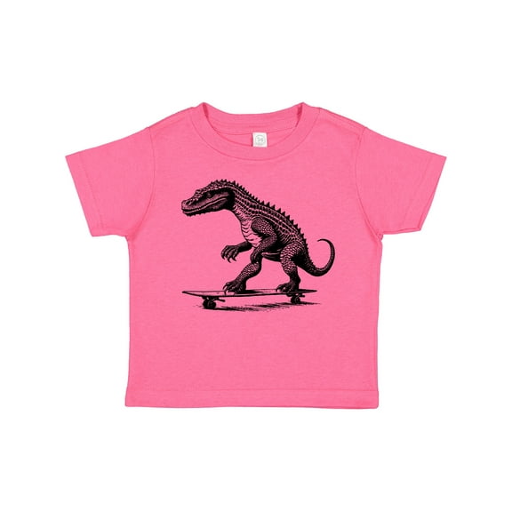 Inktastic Funny Alligator on Skateboard Boys Toddler T-Shirt