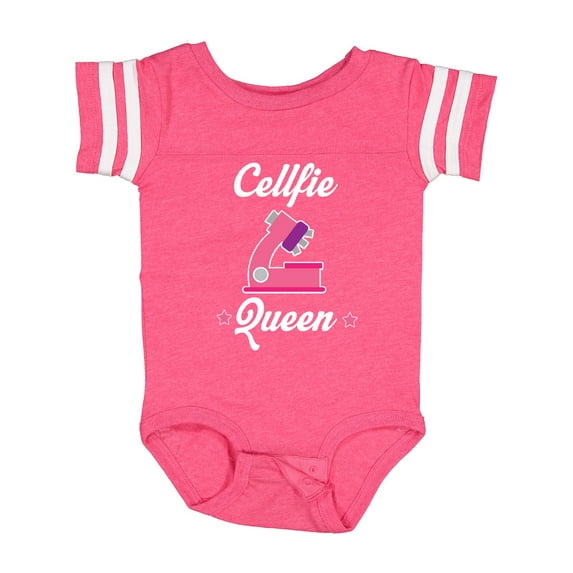 Inktastic Funny Biologist Science Cellfie Queen Girls Baby Bodysuit