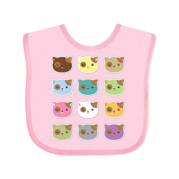 Inktastic Funny Cat Lover Kitty Kitten Boys or Girls Baby Bib