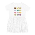 thumbnail image 1 of Inktastic Funny Cat Lover Kitty Kitten Girls Toddler Dress, 1 of 5