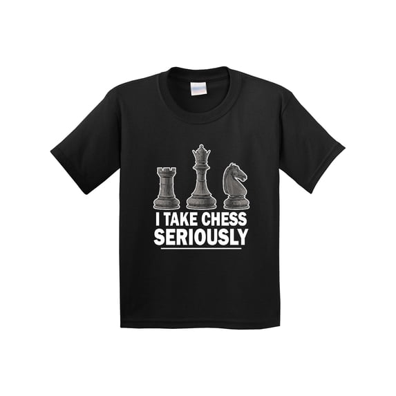 Inktastic Funny Chess Player Joke Youth T-Shirt