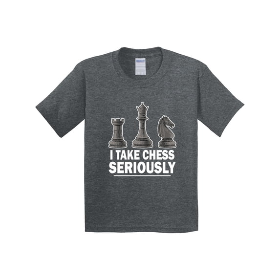 Inktastic Funny Chess Player Joke Youth T-Shirt
