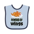 thumbnail image 1 of Inktastic Funny Chicken Wings Lover Boys or Girls Baby Bib, 1 of 4