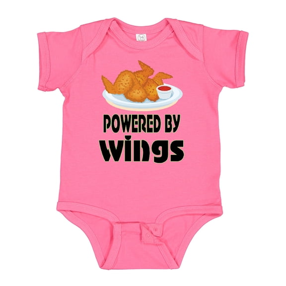 Inktastic Funny Chicken Wings Lover Boys or Girls Baby Bodysuit