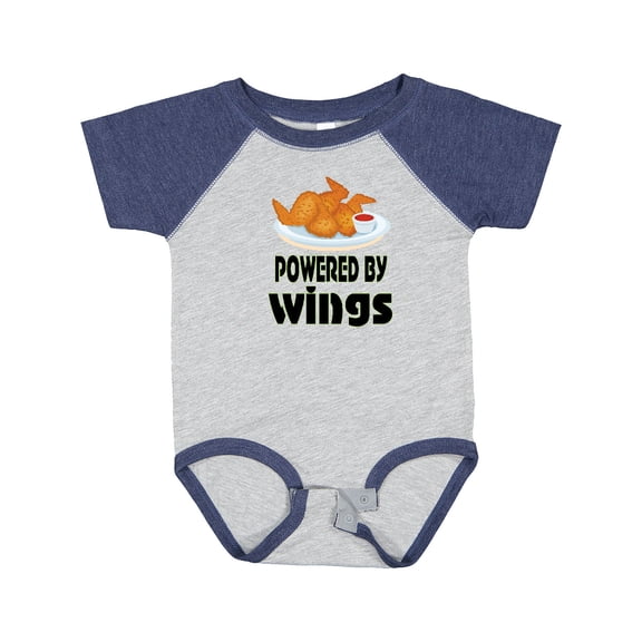 Inktastic Funny Chicken Wings Lover Boys or Girls Baby Bodysuit