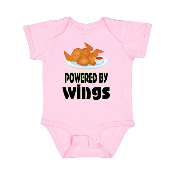 Inktastic Funny Chicken Wings Lover Boys or Girls Baby Bodysuit