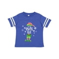 thumbnail image 1 of Inktastic Funny Christmas I'm the Cute Elf with Shoes and Hat Boys or Girls Toddler T-Shirt, 1 of 5