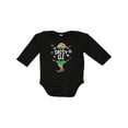 thumbnail image 1 of Inktastic Funny Christmas I'm the Sassy Elf with Shoes and Hat Boys or Girls Long Sleeve Baby Bodysuit, 1 of 5