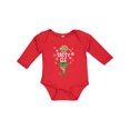 thumbnail image 1 of Inktastic Funny Christmas I'm the Sassy Elf with Shoes and Hat Boys or Girls Long Sleeve Baby Bodysuit, 1 of 5