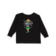 thumbnail image 1 of Inktastic Funny Christmas I'm the Sassy Elf with Shoes and Hat Boys or Girls Long Sleeve Toddler T-Shirt, 1 of 5