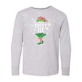 thumbnail image 1 of Inktastic Funny Christmas I'm the Sassy Elf with Shoes and Hat Long Sleeve Youth T-Shirt, 1 of 4