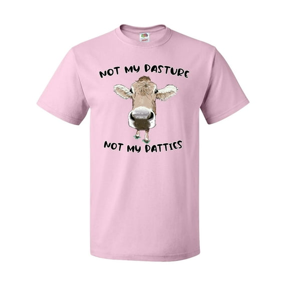 Inktastic Funny Cow Not My Pasture Not My Patties T-Shirt