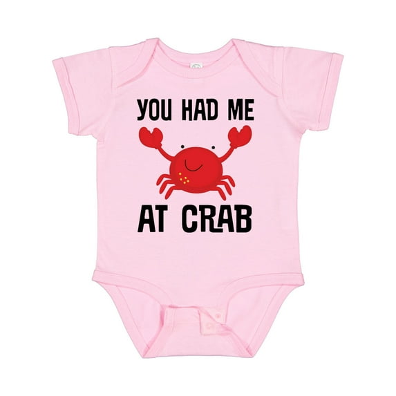 Inktastic Funny Crab Gift Boys or Girls Baby Bodysuit