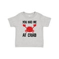 thumbnail image 1 of Inktastic Funny Crab Gift Boys or Girls Baby T-Shirt, 1 of 5