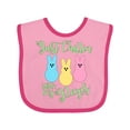 thumbnail image 1 of Inktastic Funny Easter Just Chillin' with My Peeps Boys or Girls Baby Bib, 1 of 4