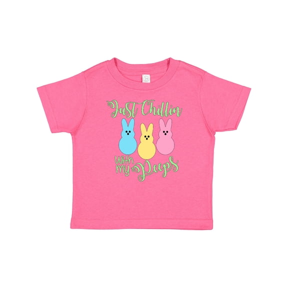 Inktastic Funny Easter Just Chillin' with My Peeps Boys or Girls Baby T-Shirt