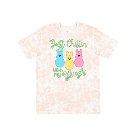 Inktastic Funny Easter Just Chillin' with My Peeps T-Shirt
