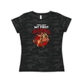 thumbnail image 1 of Inktastic Funny First Rodeo Cowboy Women's T-Shirt, 1 of 5