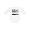 thumbnail image 1 of Inktastic Funny Flute Music Quote Boys or Girls Long Sleeve Baby Bodysuit, 1 of 5
