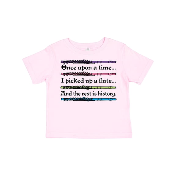 Inktastic Funny Flute Music Quote Boys or Girls Toddler T-Shirt