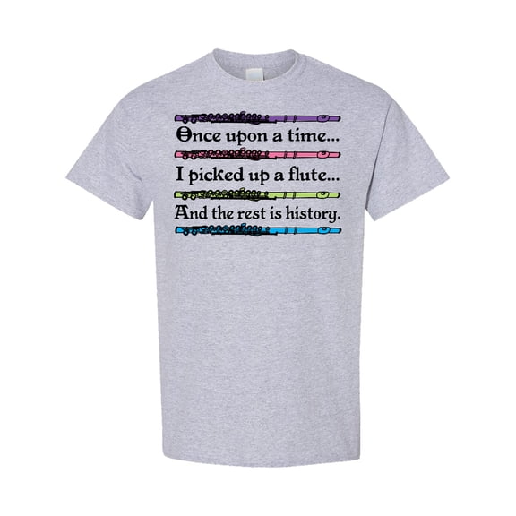 Inktastic Funny Flute Music Quote T-Shirt