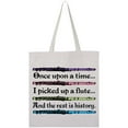 thumbnail image 1 of Inktastic Funny Flute Music Quote Tote Bag, 1 of 4