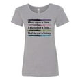 thumbnail image 1 of Inktastic Funny Flute Music Quote Women's T-Shirt, 1 of 5