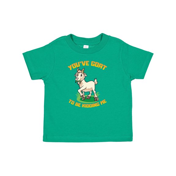Inktastic Funny Goat Kid Joke Boys or Girls Toddler T-Shirt