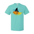 thumbnail image 1 of Inktastic Funny Goldfish with Shark Fin T-Shirt, 1 of 5