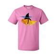 thumbnail image 1 of Inktastic Funny Goldfish with Shark Fin T-Shirt, 1 of 5