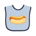 thumbnail image 1 of Inktastic Funny Hot Dog Boys or Girls Baby Bib, 1 of 4