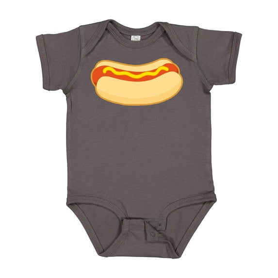 Inktastic Funny Hot Dog Boys or Girls Baby Bodysuit
