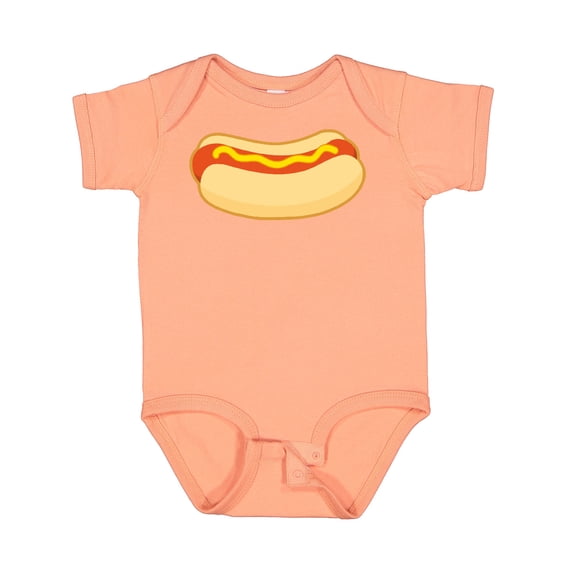 Inktastic Funny Hot Dog Boys or Girls Baby Bodysuit