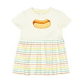 thumbnail image 1 of Inktastic Funny Hot Dog Girls Baby Dress, 1 of 5