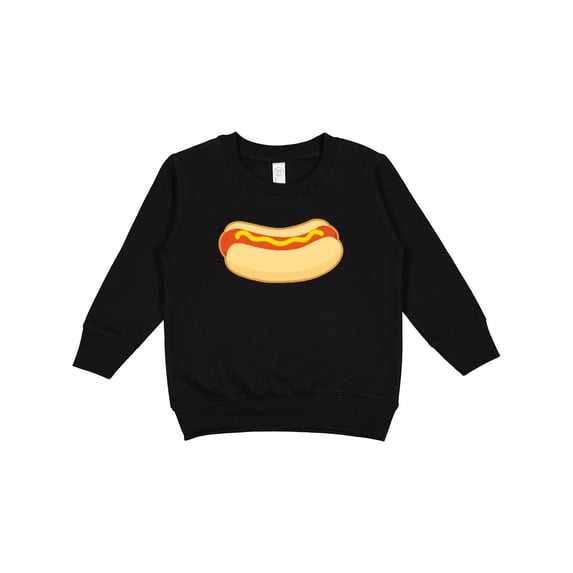 Inktastic Funny Hot Dog Toddler Sweatshirt