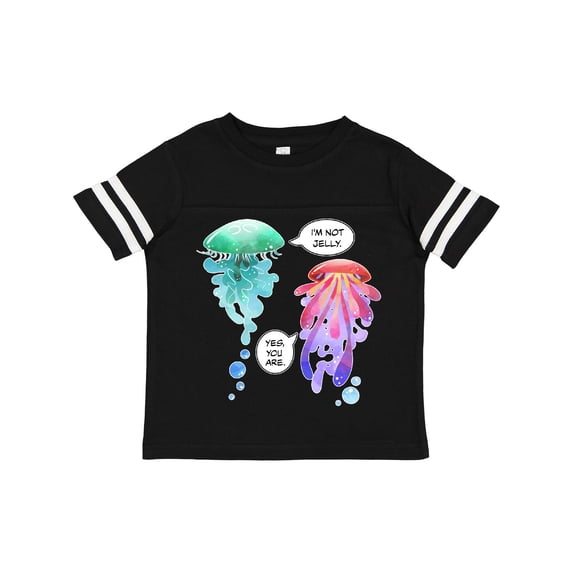 Inktastic Funny I'm Not Jelly Jellyfish in Green and Pink Boys or Girls Toddler T-Shirt