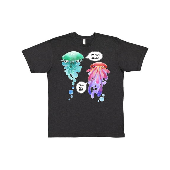 Inktastic Funny I'm Not Jelly Jellyfish in Blue and Pink T-Shirt