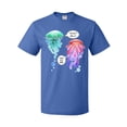 thumbnail image 1 of Inktastic Funny I'm Not Jelly Jellyfish in Blue and Pink T-Shirt, 1 of 5