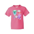 thumbnail image 1 of Inktastic Funny I'm Not Jelly Jellyfish in Blue and Pink Youth T-Shirt, 1 of 5