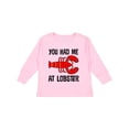 thumbnail image 1 of Inktastic Funny Lobster Lover Kids Seafood Boys or Girls Long Sleeve Toddler T-Shirt, 1 of 5