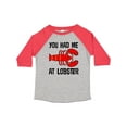 thumbnail image 1 of Inktastic Funny Lobster Lover Kids Seafood Boys or Girls Toddler T-Shirt, 1 of 5