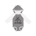 thumbnail image 1 of Inktastic Funny Music Yes Im Treble Boys or Girls Long Sleeve Baby Bodysuit, 1 of 5
