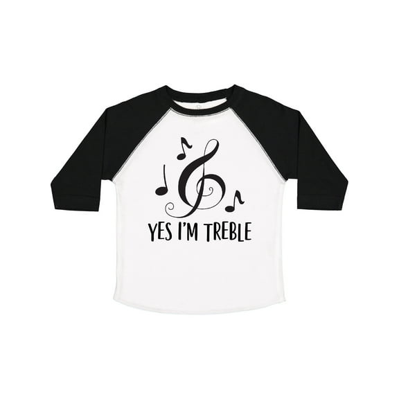 Inktastic Funny Music Yes Im Treble Boys or Girls Toddler T-Shirt