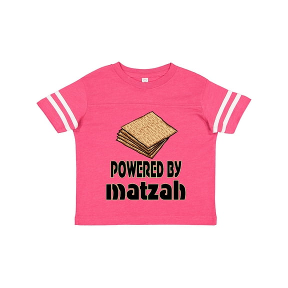 Inktastic Funny Passover Powered by Matzah Boys or Girls Toddler T-Shirt