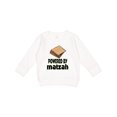 thumbnail image 1 of Inktastic Funny Passover Powered by Matzah Toddler Sweatshirt, 1 of 4