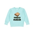thumbnail image 1 of Inktastic Funny Passover Powered by Matzah Toddler Sweatshirt, 1 of 4
