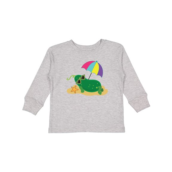 Inktastic Funny Pickle Lover Beach Food Girls Long Sleeve Toddler T-Shirt